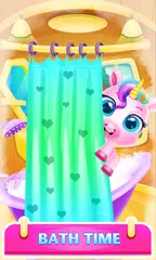 Rainbow Little Unicorn Daily Caring APK download