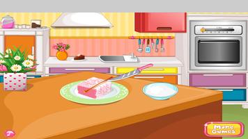 Hacer pastel- Juegos de Cocina captura de pantalla 1