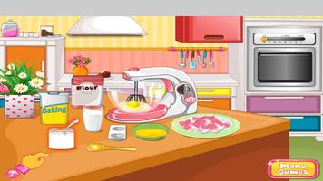 Hacer pastel- Juegos de Cocina captura de pantalla 2