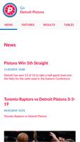 Go Detroit Pistons! Affiche