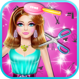 Games Hair Salon:  love  Hairstyle Color Makeover icône