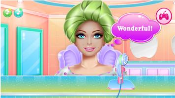 Games Hair Salon:  love  Hairstyle Color Makeover screenshot 2