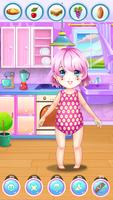 Anime Chibi Doll Girl Games capture d'écran 3