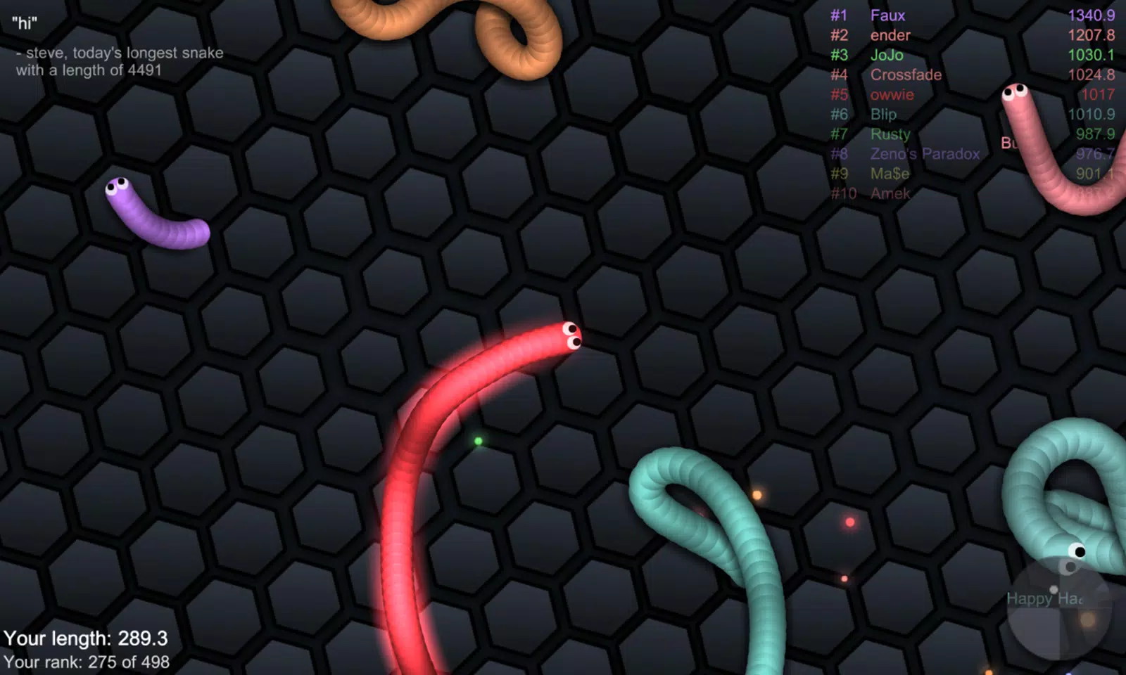 BEST OF 2016 - Slither.io 