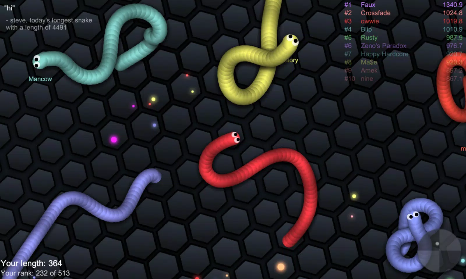 Slither.io - Juega a Slither.io Sin Descargas en MiniJuegos.com