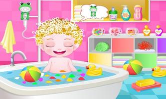 Baby Bath Fun Time HD plakat