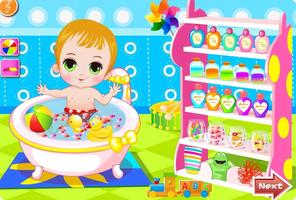 Happy Baby Bathing Games โปสเตอร์