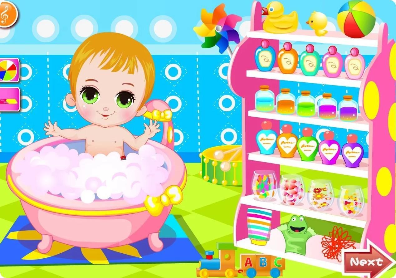 Descarga de APK feliz juego bañar a un bebé para Android
