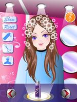 Happy Hairdresser Game پوسٹر