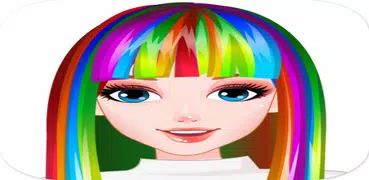 cabeleireiro do arco-íris