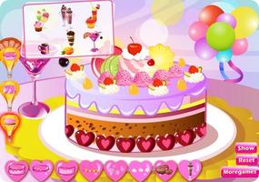 Yummy Cake Cooking Games اسکرین شاٹ 1