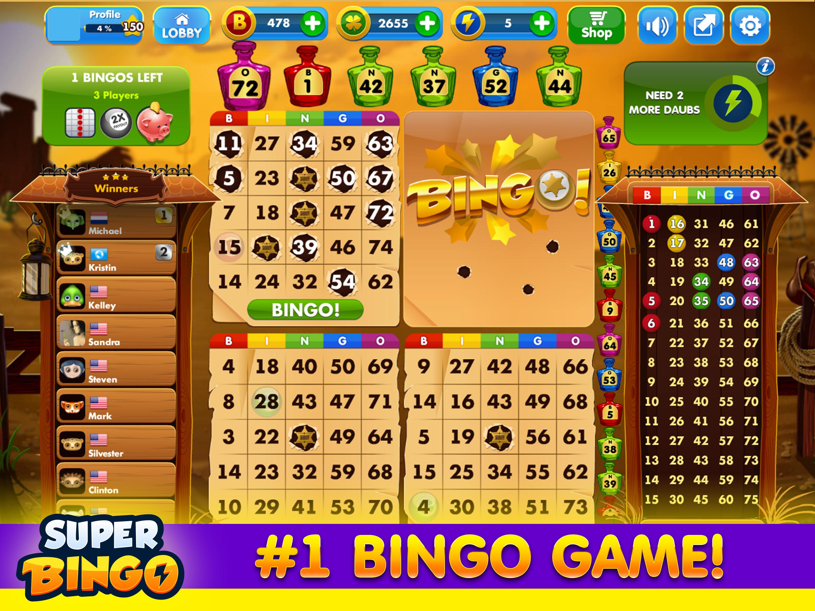 Super Bingo HD™: Best Free Bingo Games for Android - APK Download