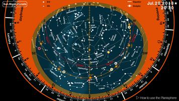 Planisphere capture d'écran 1