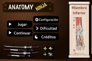 Anatomy Ninja Lower Limb captura de pantalla 1