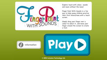Poster Finger Paint With Sounds