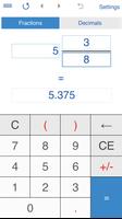 Fraction Calculator 4in1 تصوير الشاشة 3