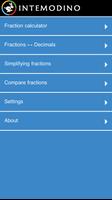 Fraction Calculator 4in1 الملصق