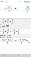 Calculatrice de fractions 4in1 capture d'écran 2