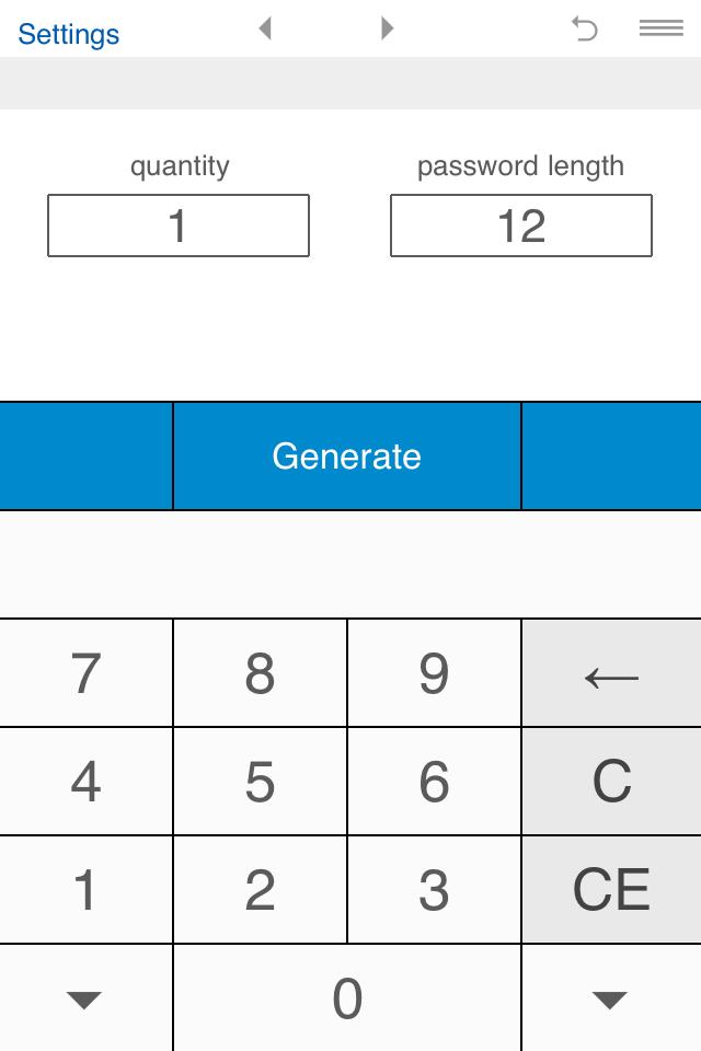 Password mod