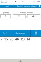 Random Number Generator تصوير الشاشة 2