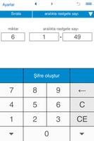 Rastgele Sayı Üreteci Ekran Görüntüsü 1