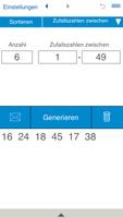 Zufallszahlengenerator Screenshot 1