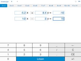Lineares Gleichungssystem Screenshot 2