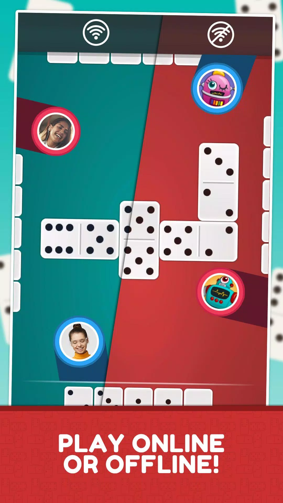 Dominoes: Play for free on your smartphone and tablet! - Jogatina Apps