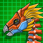 Robot Therizinosaurus أيقونة