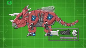 Assemble Robot War Triceratops Affiche
