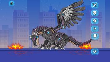 Robot Black Dragon Toy War Affiche