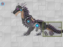 Robot Black Dragon Toy War imagem de tela 2