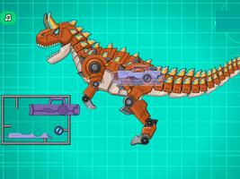 Toy Robot Dino War Carnotaurus imagem de tela 3