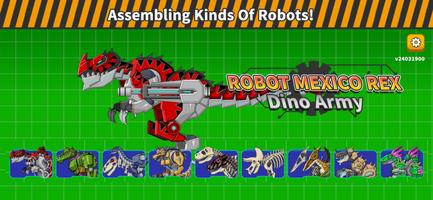 Robot Mexico Rex - Dino Army captura de pantalla 2