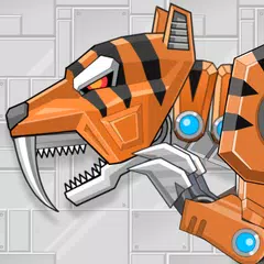 Toy Robot Rampage Smilodon War XAPK download