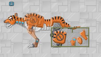 Toy Robot Rampage Smilodon War پوسٹر