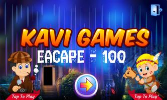 100 Escape Games - Kavi Games  โปสเตอร์