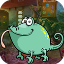 Kavi Escape Game 588 Cartoon Chameleon Rescue Game APK