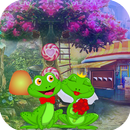 Kavi Escape Game 596 Lovely Frogs Escape Game APK