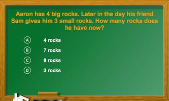 First Grade Math Trivia Free capture d'écran 3