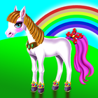Rainbow Pony Hair Salon-icoon
