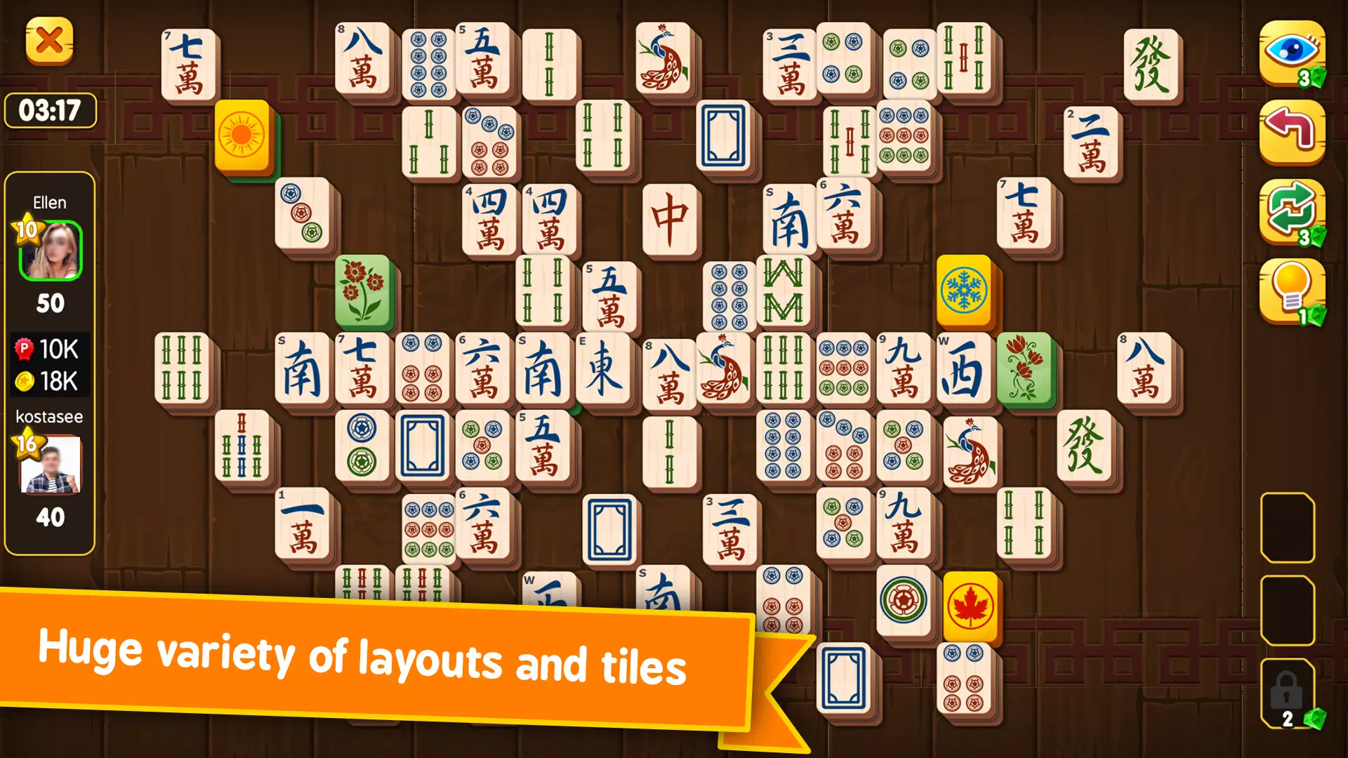 3D Shangai Mahjong Unlimited A challenging game of solitaire for