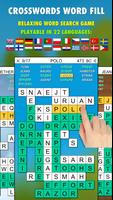 Crosswords Word Fill PRO الملصق