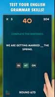 Prepositions Grammar Test Plakat