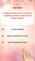 Ultimate St. Valentine's Day Quiz Ekran Görüntüsü 3