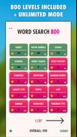 Word Search 800 PRO تصوير الشاشة 2