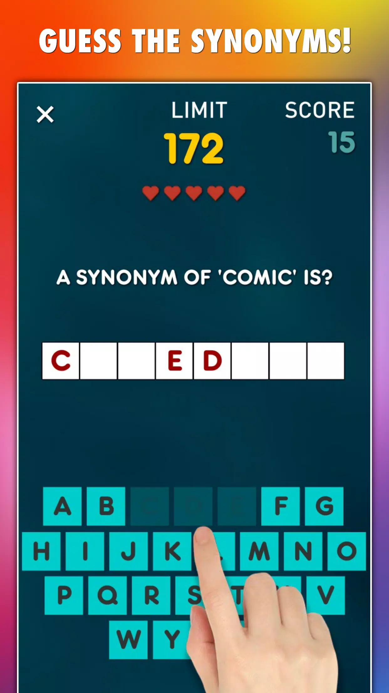 Random Synonym Quiz::Appstore for Android