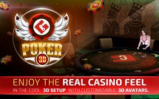 3D Poker Affiche