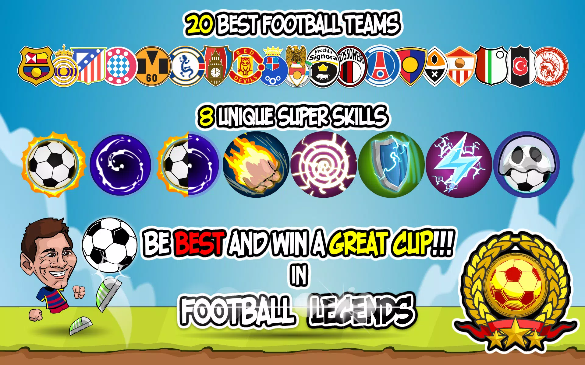 Y8 Football League  Gameplay Walkthrough Part 1 - Newbie Cup (iOS,  Andriod) 