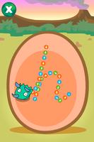 Dinosaur Letters Lite-poster